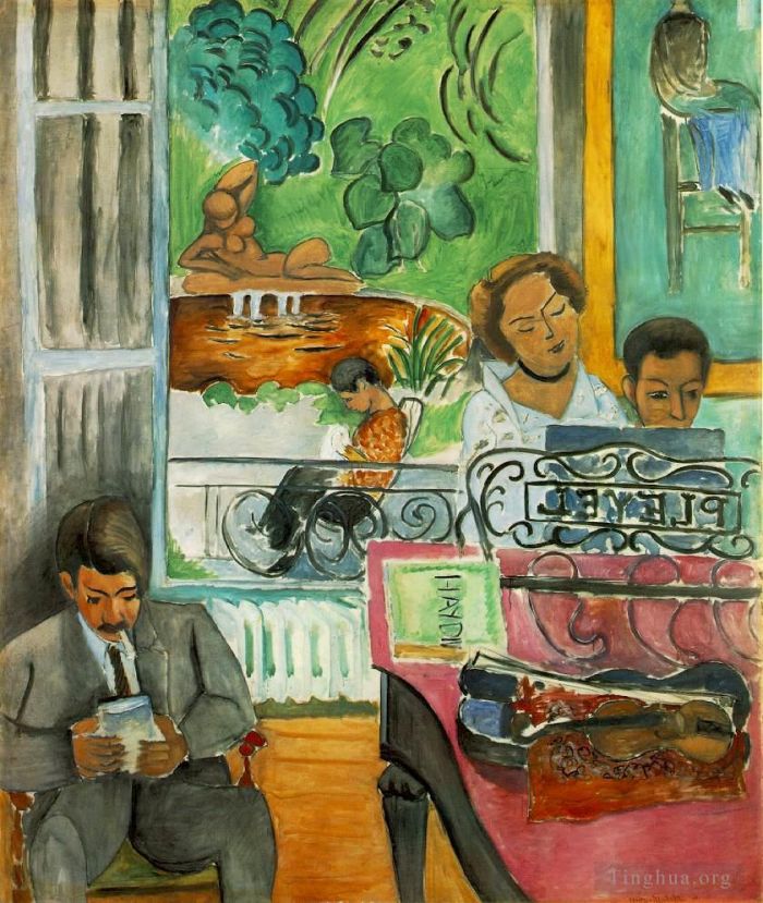 Henri Matisse Types de peintures - La lecon de musique